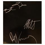 The Killers signed insert poster