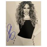 Jennifer Lopez signed photo