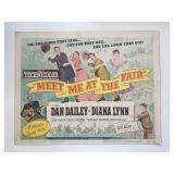 Meet Me at the Fair original 1953 vintage lobby...
