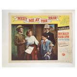 Meet Me at the Fair original 1953 vintage lobby...
