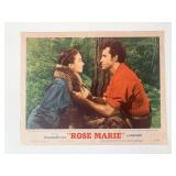 Rose Marie original 1954 vintage lobby card