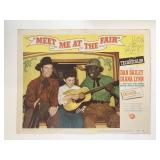 Meet Me at the Fair original 1953 vintage lobby...