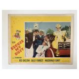 Excuse My Dust original 1951 vintage lobby card
