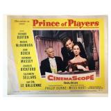 Prince of Players  original 1955 vintage lobby...
