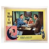 The Moon Is Blue original 1953 vintage lobby card