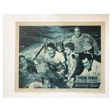 Abandon Ship! original 1957 vintage lobby card