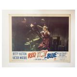 Red, Hot and Blue original 1949 vintage lobby card
