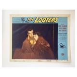 The Looters original 1955 vintage lobby card