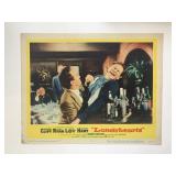 Lonelyhearts original 1959 vintage lobby card