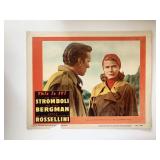 Stromboli original 1950 vintage lobby card