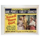 Small Town Girl original 1953 vintage lobby card