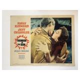 Thunder in the Sun original 1959 vintage lobby...