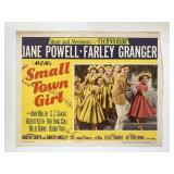 Small Town Girl original 1953 vintage lobby card