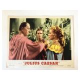 Julius Caesar original 1953 vintage lobby card