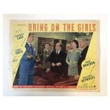 Bring on the Girls original 1945 vintage lobby...