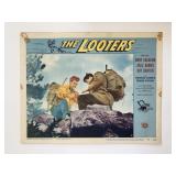 The Looters original 1955 vintage lobby card