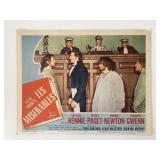 Les Mis©rables original 1952 vintage lobby card