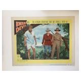 Bwana Devil original 1954 vintage lobby card