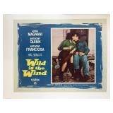 Wild is the Wind original 1958 vintage lobby card