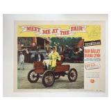 Meet Me at the Fair original 1953 vintage lobby...
