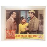 Sun Valley Serenade original 1941 vintage lobby...