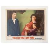 The Last Time I Saw Paris original 1954 vintage...