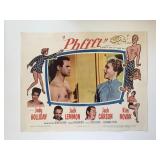 Phffft original 1954 vintage lobby card