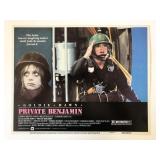 Private Benjamin original 1980 vintage lobby card