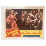Laughing Anne original 1954 vintage lobby card