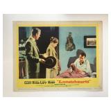 Lonelyhearts original 1959 vintage lobby card