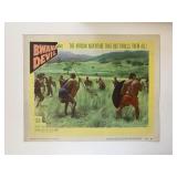 Bwana Devil original 1954 vintage lobby card