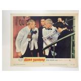 Damn Yankees  original 1958 vintage lobby card