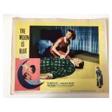 The Moon Is Blue original 1953 vintage lobby card