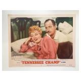 Tennessee Champ original 1954 vintage lobby card