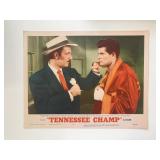 Tennessee Champ original 1954 vintage lobby card