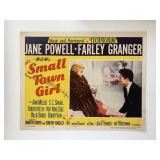 Small Town Girl original 1953 vintage lobby card
