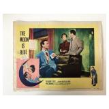 The Moon Is Blue original 1953 vintage lobby card