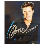 Pop Sensation Ricky Martin signed photo