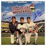 Major League 2 cast signed laserdisc. GFA...