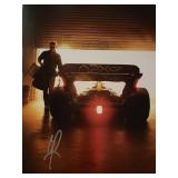 F1 Brad Pitt signed movie photo