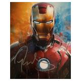 Iron Man Robert Downey Jr signed photo