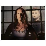 Halloween Jamie Lee Curtis signed movie photo