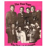 The Four Tops Signed program