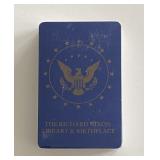 The RIchard Nixon Library & Birthplace seal...