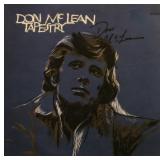 Don McLean signed Tapestry album