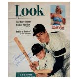 Joe DiMaggio signed Look Magazine