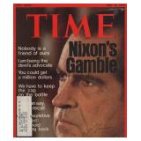 Richard Nixon signed Time magazine. GFA...