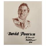 Nascar Driver David Pearson signed photo