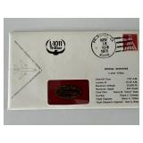 L-1011 Tristar gold stamped FDC commemorating...