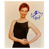 Sex In The City Cynthia Nixon signed photo